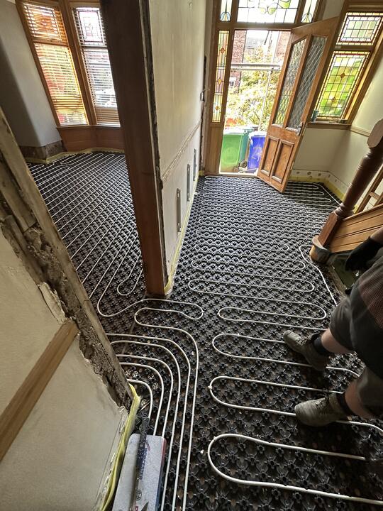 Flooring and underfloor heating by Romenzo Construction